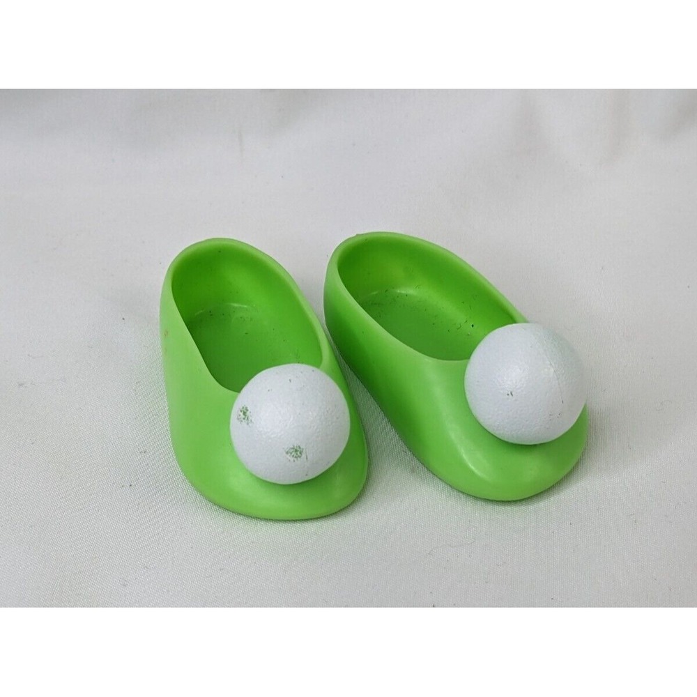 Tinkerbell Doll Green Shoes Replacement 2.5 Inch‎